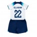 England Jude Bellingham #22 Replika Babykläder Hemma matchkläder barn VM 2022 Korta ärmar (+ Korta byxor)